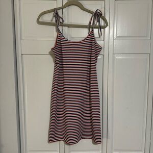 Forever 21 Multicolor Striped Knit Dress